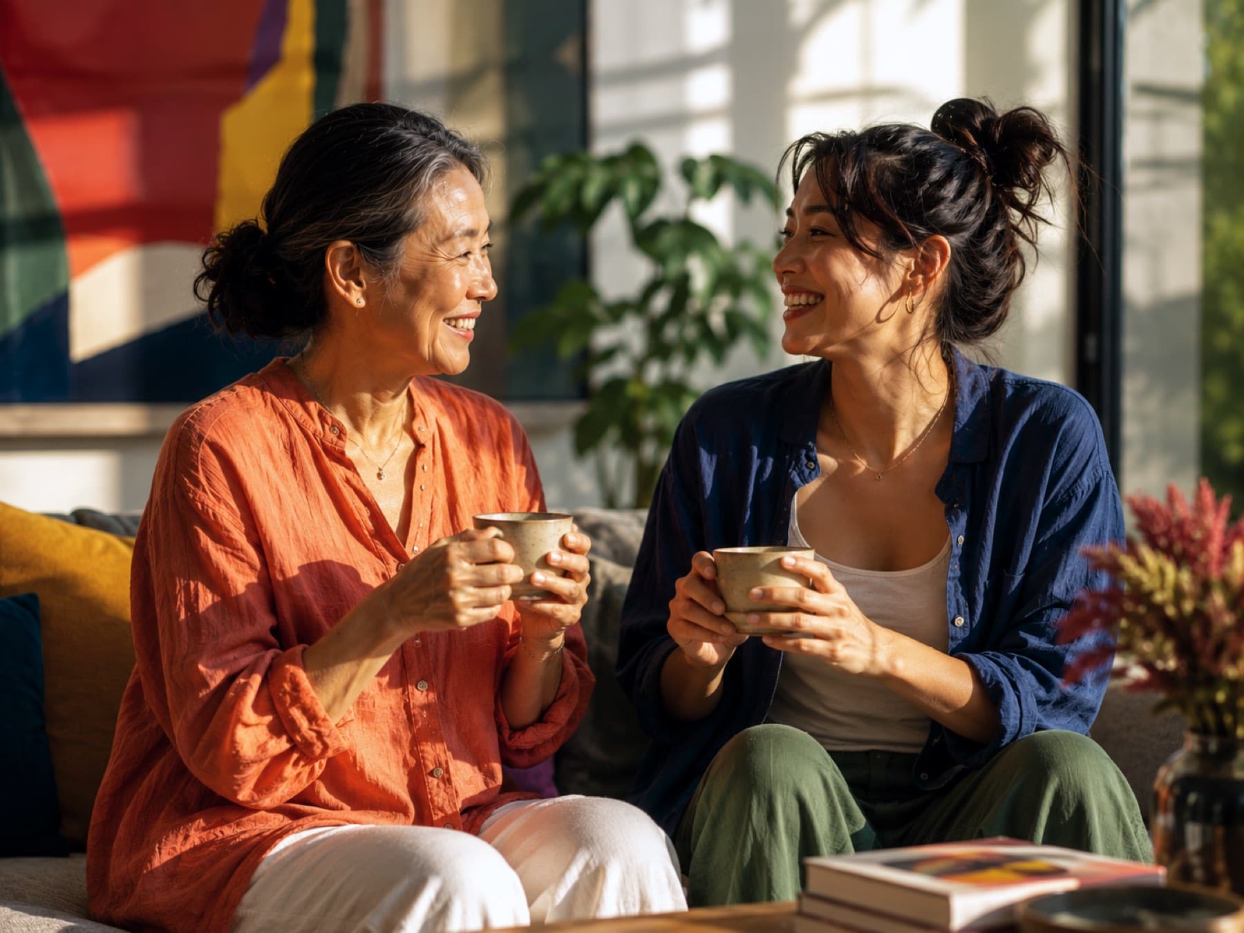 Most of this knowledge still travels the way it always has: over a cup, between generations